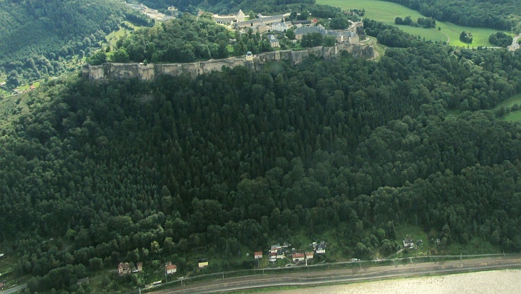 Elbsandsteingebirge, Festung Königstein