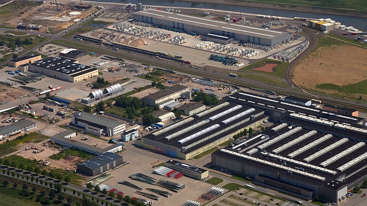 Magdeburg, Enercon Betriebsgelände
